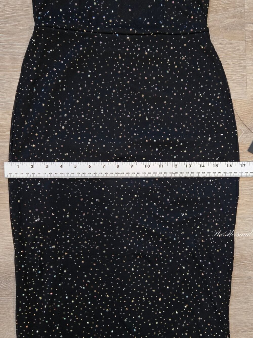 Lulus Black Rhinestone Maxi Dress Small New With Tags - Picture 8 of 17